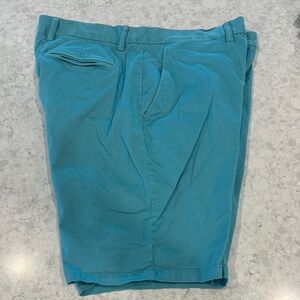 Old Navy Men's Aqua Flat Front Shorts